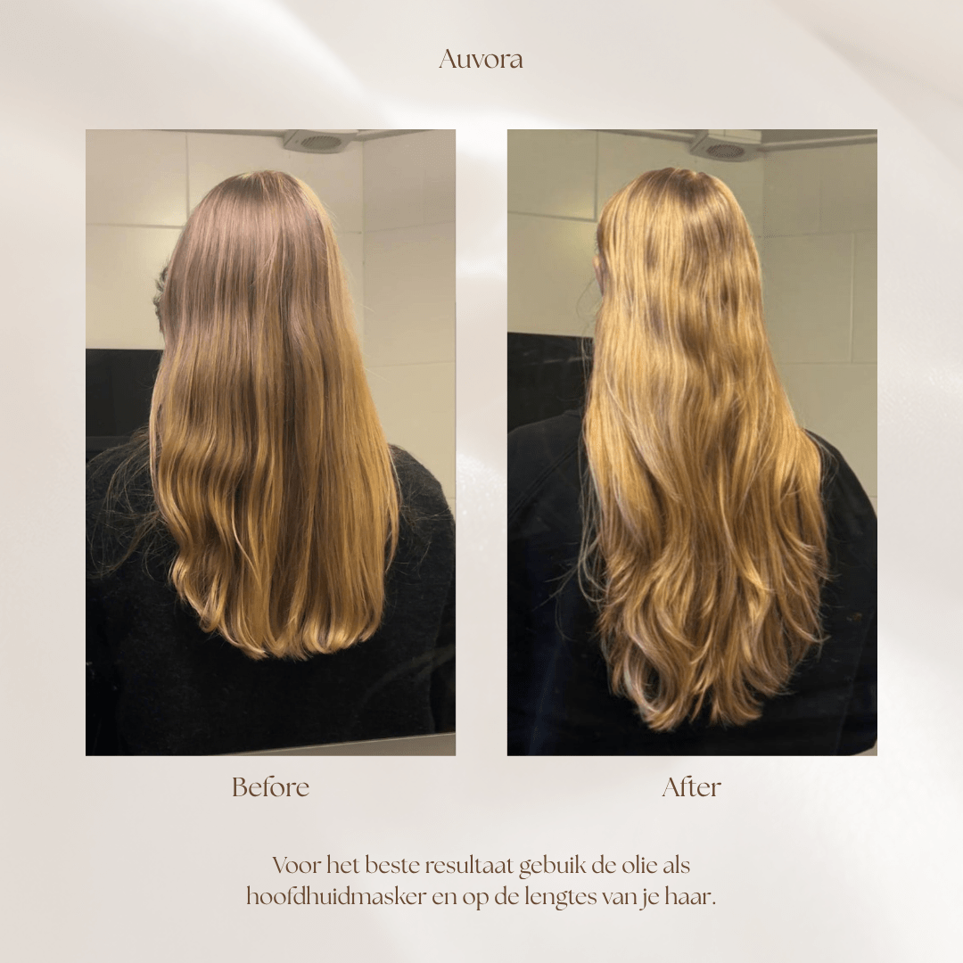 Enhancing Hair Oil – Natuurlijke Moringa Haarolie voor Glans & Hoofdhuidverzorging - Auvora